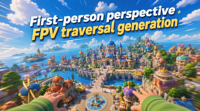 First-person perspective FPV traversal generation (copy)