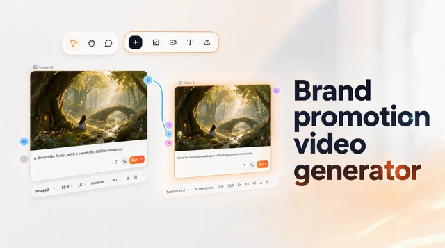 Brand promotion video generator