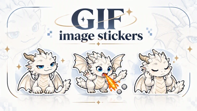 GIF image stickers