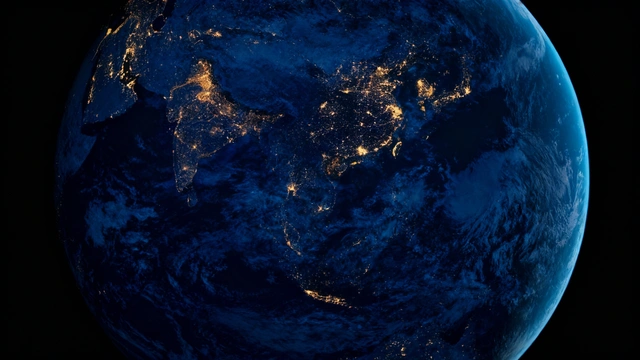 Earth at Night from Space