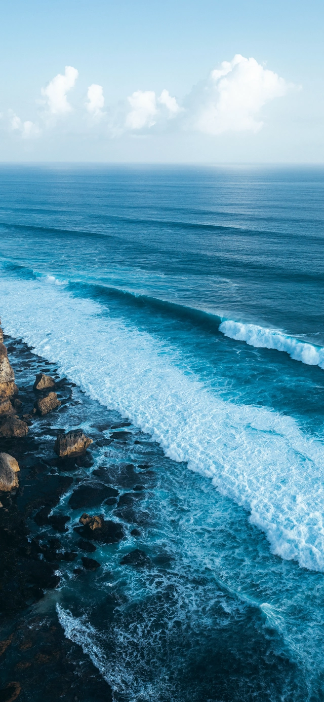 Coastal Waves and Deep Blue Sea