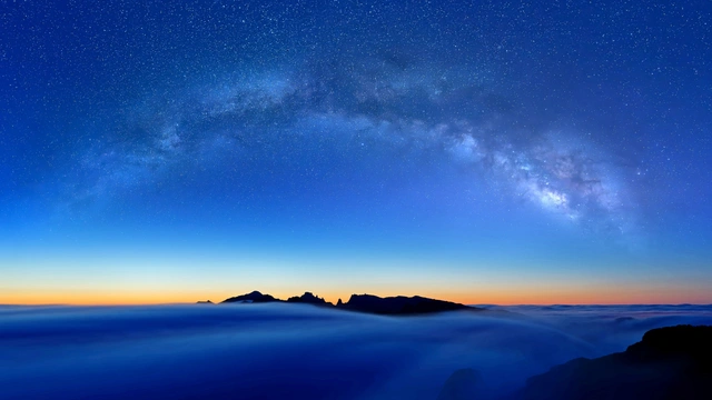 Milky Way Arch Above a Sea of Clouds
