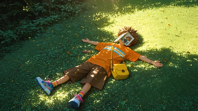 Afternoon Nap on the Grass
