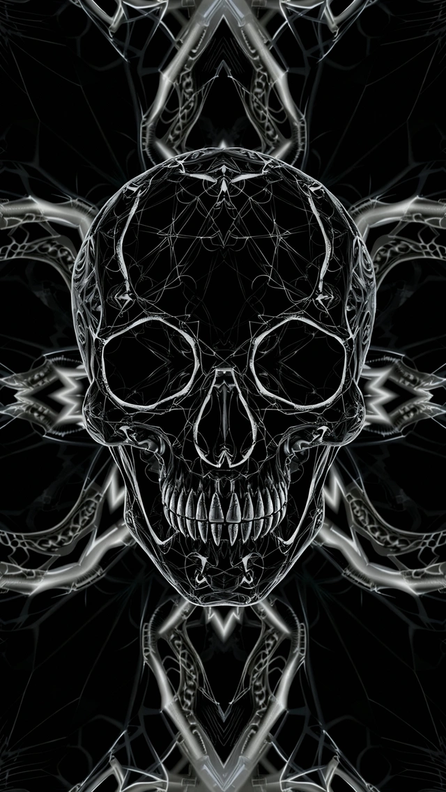 Shadow Wire Skull
