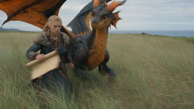 Warrior and Dragon Running
